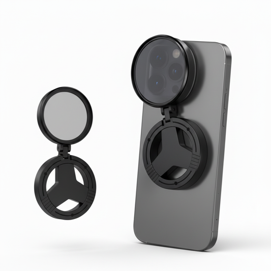 Phone Right + Isolated Lens Left