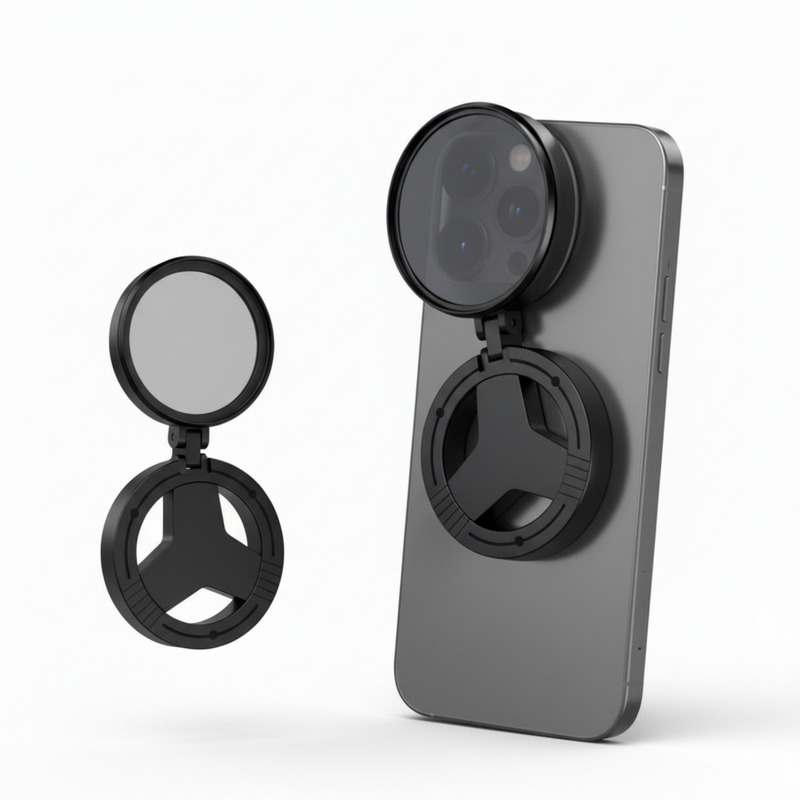 Phone Right + Isolated Lens Left